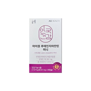 안국건강 아이원 루테인 지아잔틴 미니 90.91mg 30캡슐