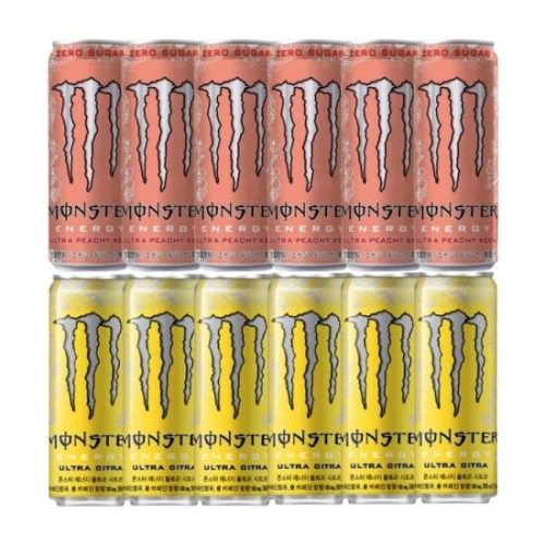 코카콜라음료 몬스터 에너지 시트라 + 피치 킨 355ml