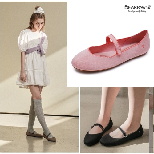 베어파우 HESTER여성메리제인2821264QA인디핑크1센치 2821264QA