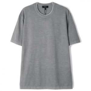 띠어리 남성 상의 Kolben Tee N0583701 1FN 니트 라운드 반팔티