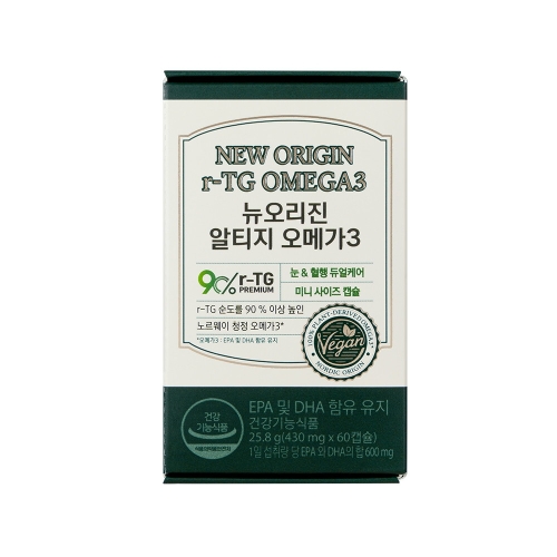 뉴오리진 알티지 오메가3 60캡슐