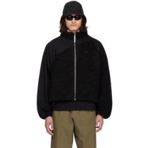 스펜서 바두 블랙 플리스 재킷 241205M202000
