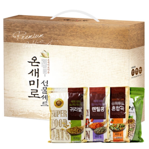 온새미로 혼합곡 4종 선물세트 3.2kg