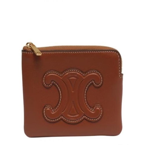 셀린느 여성 퀴르 트리옹프 동전&카드 파우치_10C663DR8 04LU