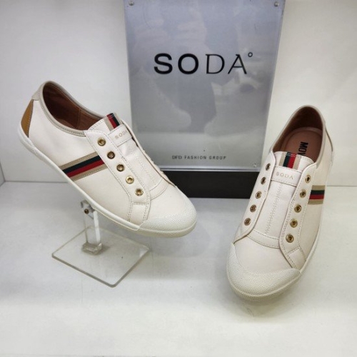 소다 여성 띠짱식 끈없는 슬립온 스니커즈FLF119IT355 33297_FLF119IT355