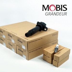 현대모비스  점화플러그 코일 1대분 세트 그랜저IG/뉴그랜저 LPI/LPG 18846-08070 27301-3CEA0
