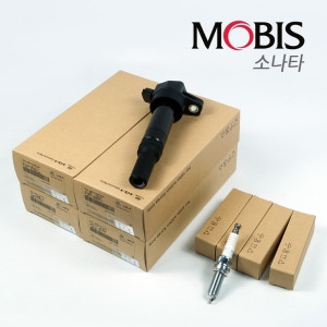 현대모비스  DN8 쏘나타 2.0 가솔린/LPI/LPG 공용 점화플러그 코일 1대분 세트 18871-11070 27300-2J300