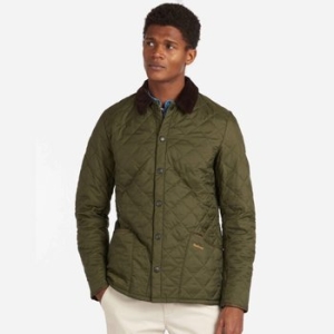 바버 남성 Heritage Liddesdale 퀼팅 자켓 URJA4E019L3