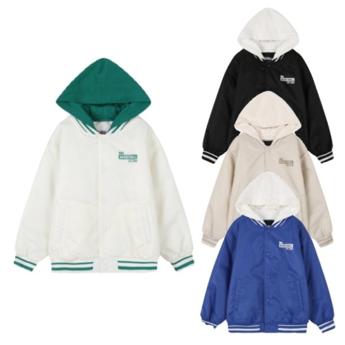 NBA 키즈 MA-1약패딩 후디점퍼K245JP120P