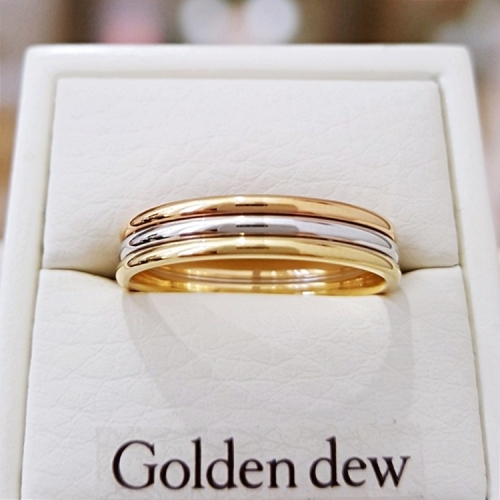 골든듀  비엔나브릿지 남 커플링 18K 280900001