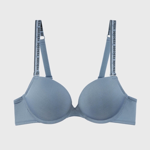 YES 로고 플레이 블루 브라 YSWBYA72