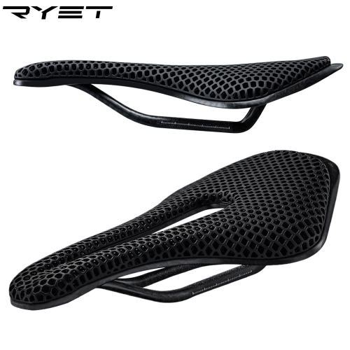 호비  RYET 3D 자전거안장 초경랑 알로이 탄소섬유 풀카본 MTB 로드