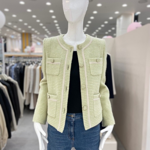 JJ지고트 레이스 테이프 트위드 재킷 GN2A0JK22