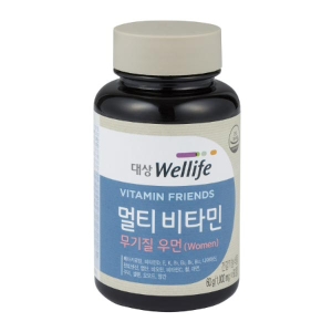  대상웰라이프 비타민프렌즈 멀티비타민 무기질 우먼 60정 [1개]