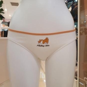 YES DP02 여성 크림시바 스판 면팬티 여자 편한 속옷 팬티 면스판 삼각 학생 엄 S14032379