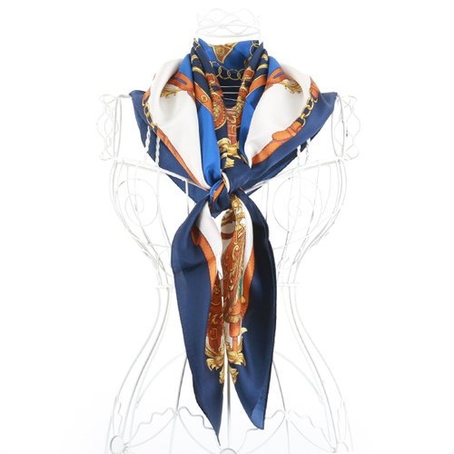 더로라 실크 스카프 베르사유 문장 S5169