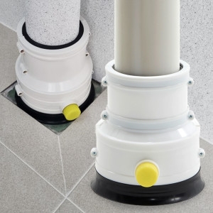 에이치엔 하나 베란다 우수관 커버 하수구 냄새차단 트랩 75파이