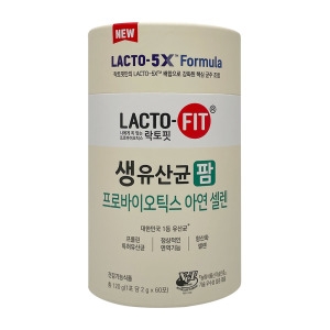 종근당건강 락토핏 5X 생유산균 팜 2g 60포