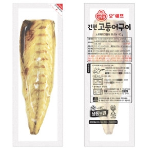 오뚜기 오쉐프 간편 고등어구이 60g