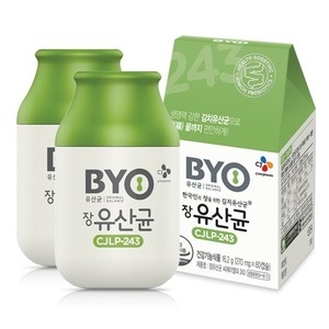  BYO 한국인의 장을 위한 김치 유산균 장유산균 CJLP 243 60캡슐 [2개]