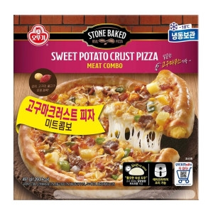 오뚜기  고구마크러스트 피자 미트콤보 497g 1판