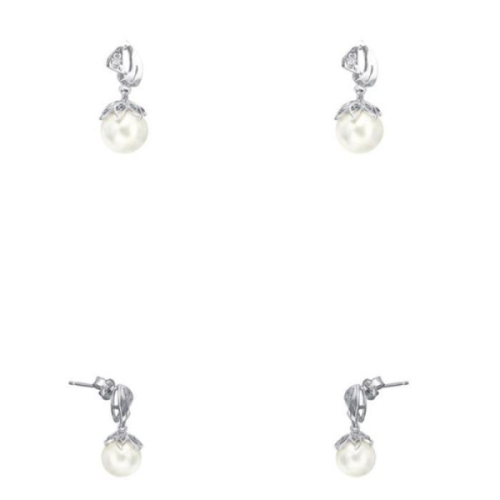 오노마  ONM 플라워 진주 S-1-E 귀걸이 실버이어링 은귀걸이 이어 13870664