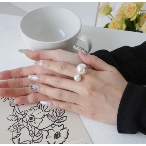 이쁜  투투 진주 반지 12823769