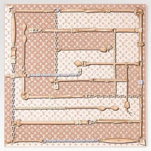 루이비통 모노그램 스퀘어90 방도 스카프_M79594