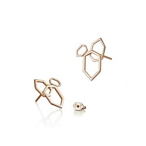 트렌카디즘  패트릭 귀걸이 18K 골드 이어링 PTE15H3FS