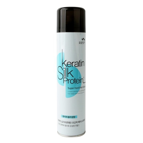 꽃을든남자 케라틴 실크 프로테인 초강력 헤어 스프레이 화이트블라썸향 300ml