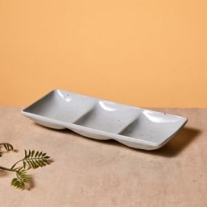 모던하우스 현 고백자 3칸 나눔접시