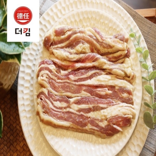 더킴양꼬치 수제양념 양꼬치 양삼겹살 100g + 쯔란증정