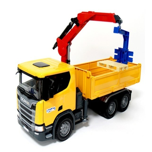 스카니아 슈퍼 560R 건설트럭과 팔레트 (BR03551)