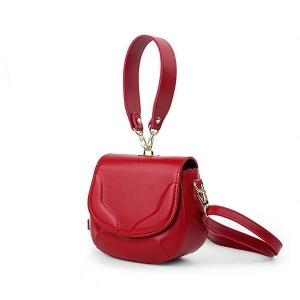 셀러허브 라일리 Rly 레드 20대 반달미니백 숄더 크로스바디백 S9520431