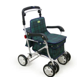 케어맥스 알루미늄 다용도 실버보행카 보행보조차