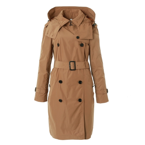 버버리 여성 엠버포드 트렌치코트 카멜 80735071