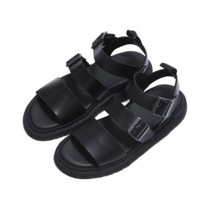 닥터마틴 공용 샌들 그리폰 블랙 15695001