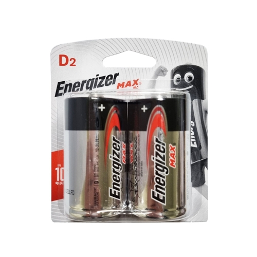 에너자이저  맥스 D형 LR20 2입 카드형 X6개/ DM 알카라인 건전지 6개