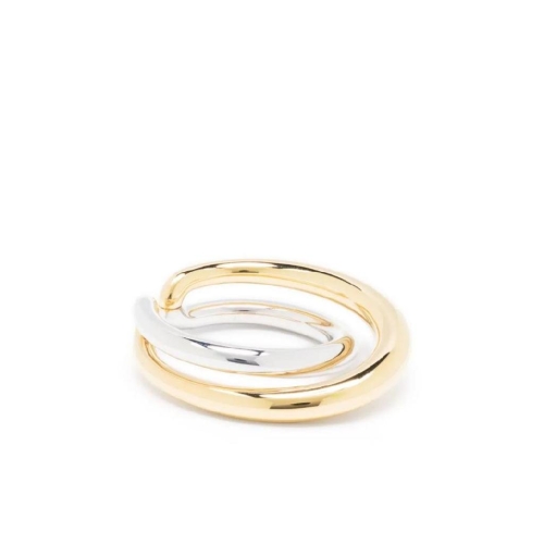 샬롯  이니셜 투톤 디자인 링 17BA022VEAR T