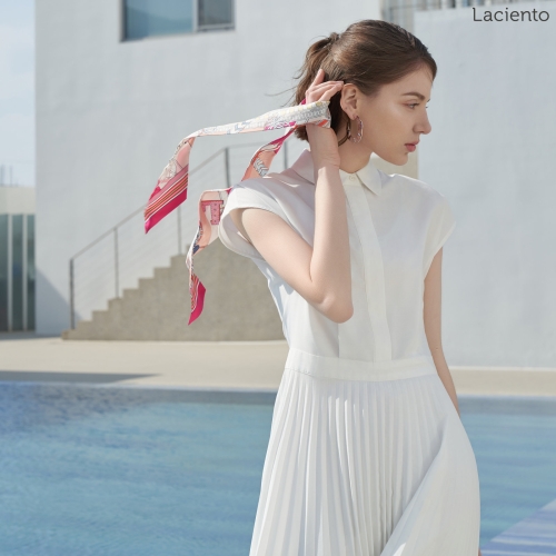 라씨엔토 NEW ALL 실크 100% 스카프 3종 세트