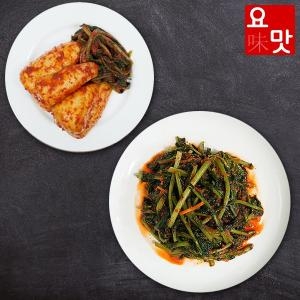 푸드앰프 요맛김치 감칠맛이 풍부한 전라도 열무김치 3kg + 총각김치 2kg