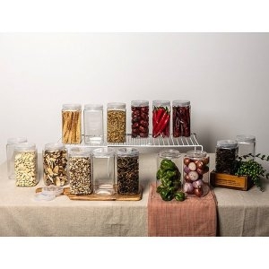 실리쿡 냉장고 수납용기 사각 2호 기본세트