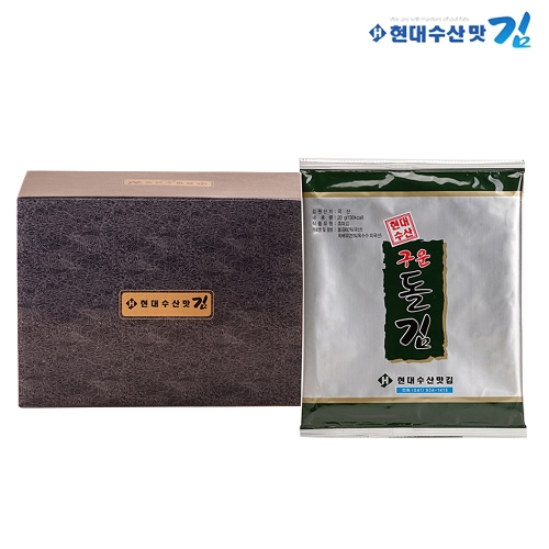 현대수산맛김 보령 대천김 돌김 /조미김/전장김/구운김 20g [26봉] - 에누리 가격비교