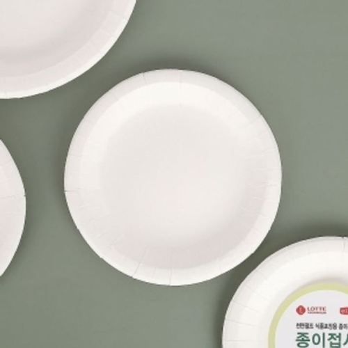 롯데알미늄 이라이프 종이접시 17cm