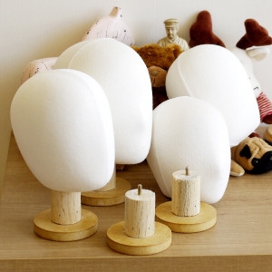 절강완구사  아동 아기 유아 모자 두상 얼굴 머리 머리띠 마네킹