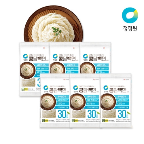 대상 청정원 콩담백면 사리 150g
