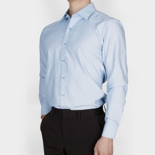 물산감성_W7A23B3_남방셔츠남성셔츠_KING 남자와이셔츠 블루셔츠 120사이즈 빅사이즈