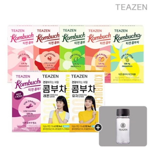 티젠  콤부차 8가지맛 혼합구성 80스틱