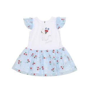 프렌치캣 WH 앵두 샤 배색 OP Q33DAO060-BON