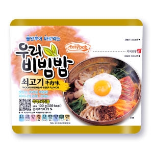 참미푸드  우리 비빔밥 쇠고기 100g